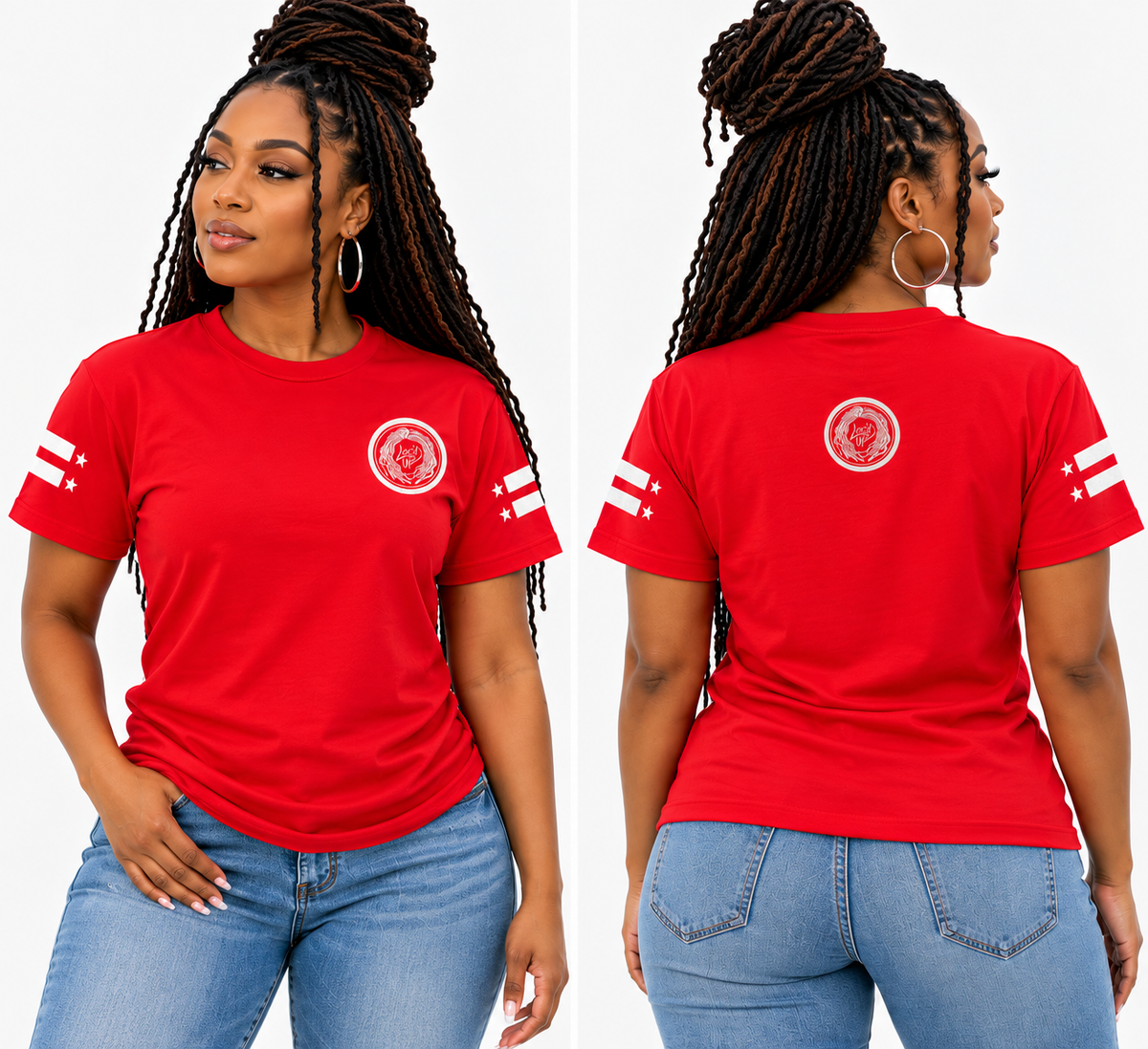 Loc’d Up Signature Tee – Red