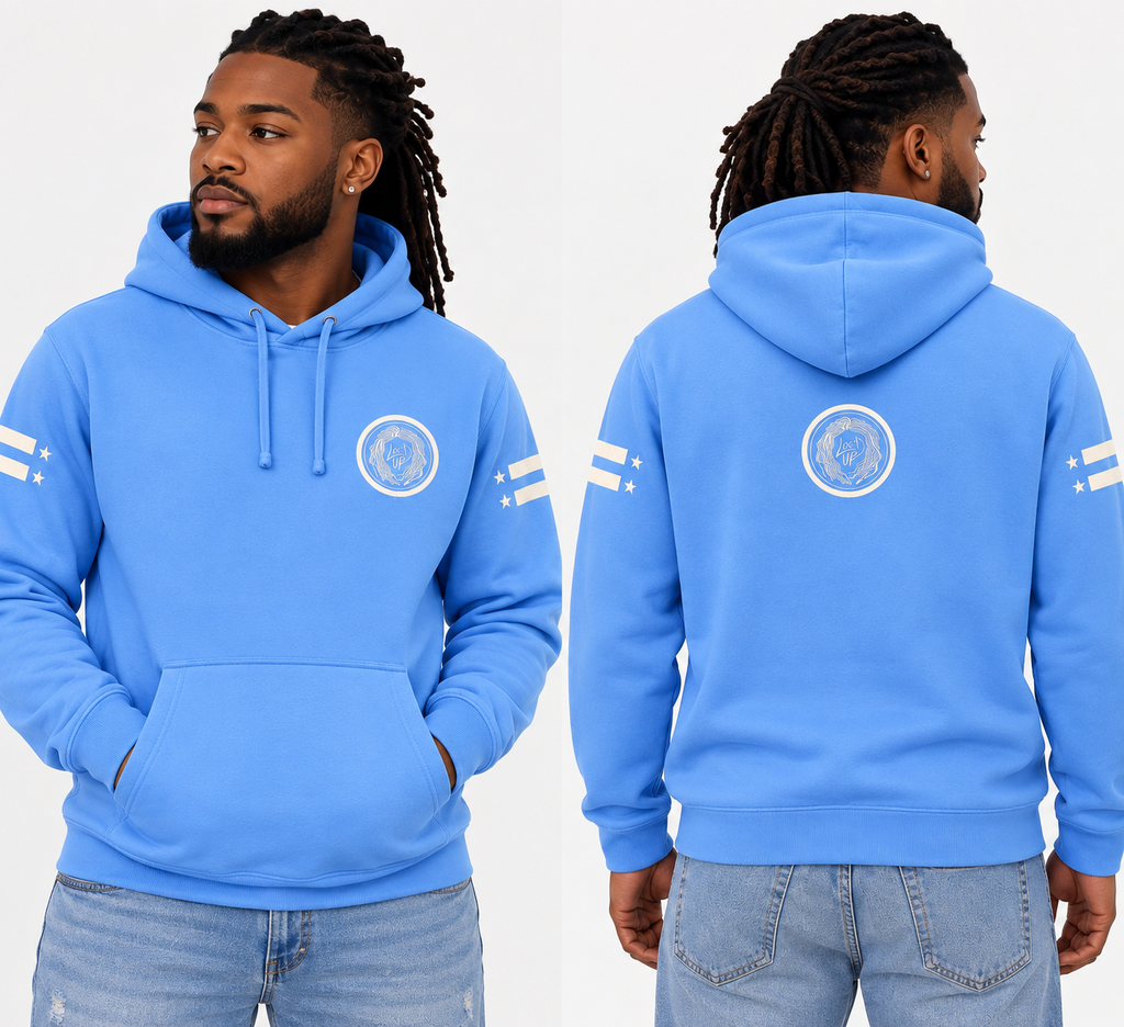 Loc’d Up Signature Hoodie – Sky Blue