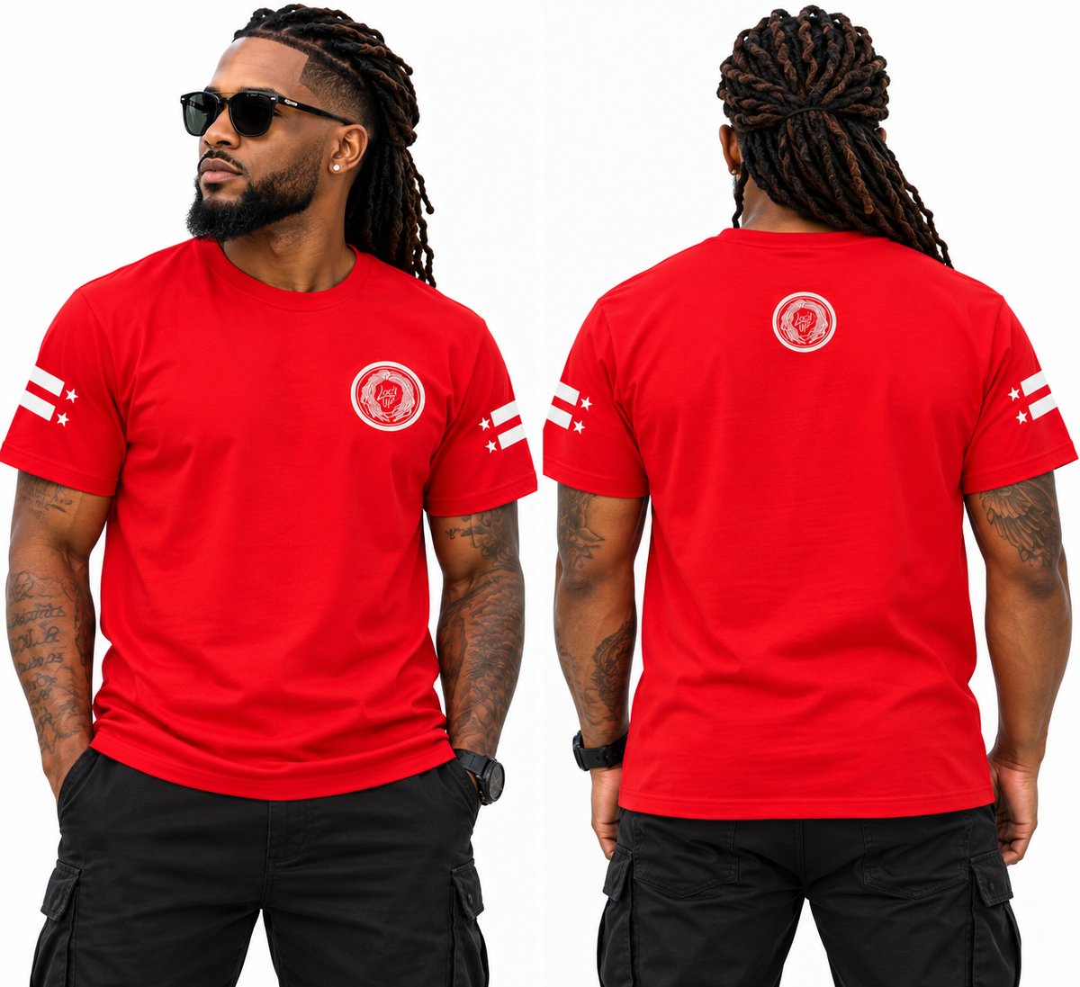 Loc’d Up Signature Tee – Red